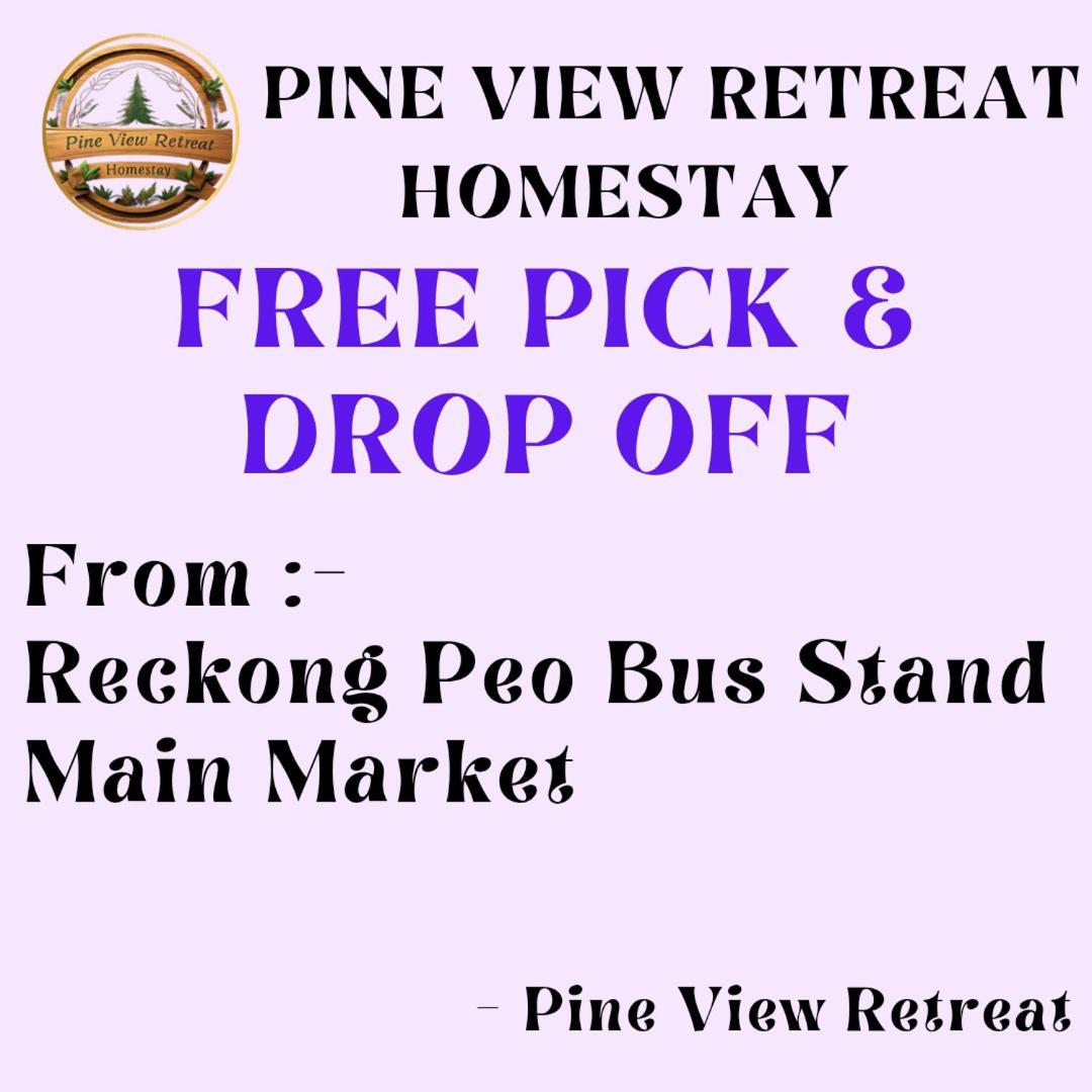 Pine View Retreat Homestay Kalpa Exterior foto